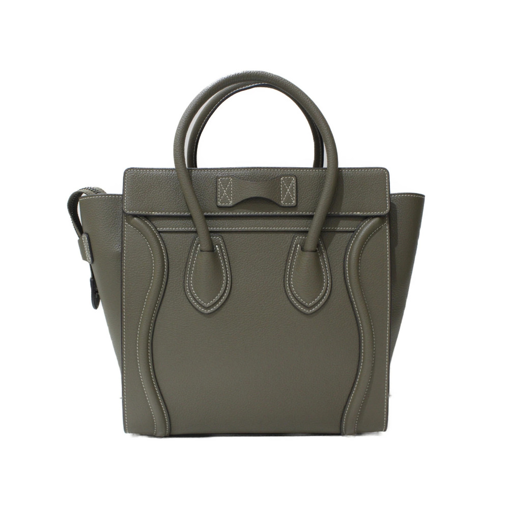 CELINE Luggage Handbag Gray - Picture 4 of 9